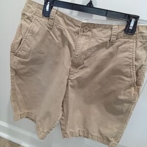 Old Navy Men's Size 33 Flat Front Tan Shorts